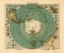 Picture of MAP OF THE SOUTH POLE ANTARCTICA 1912