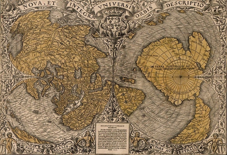 Picture of EARTH 1531 WORLD MAP