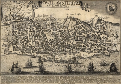 Picture of NEW AMSTERDAM IN THE AMERICAS 1672