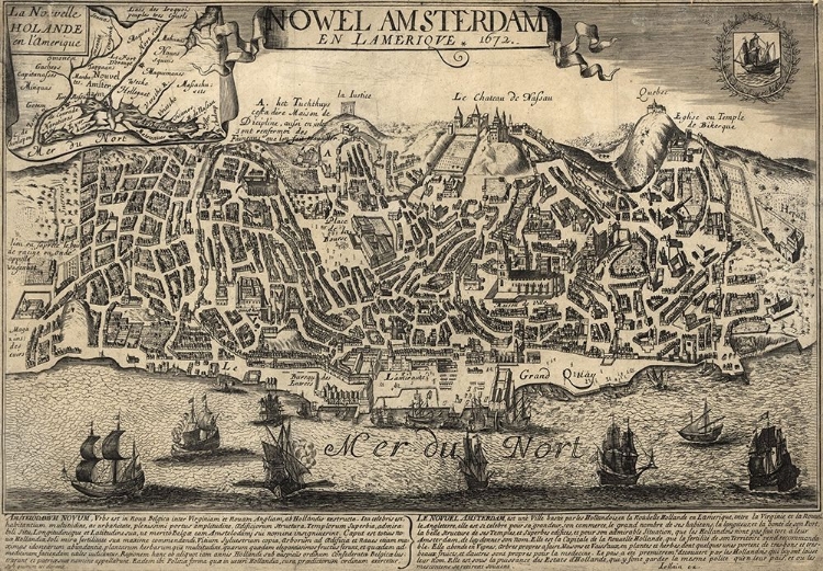 Picture of NEW AMSTERDAM IN THE AMERICAS 1672