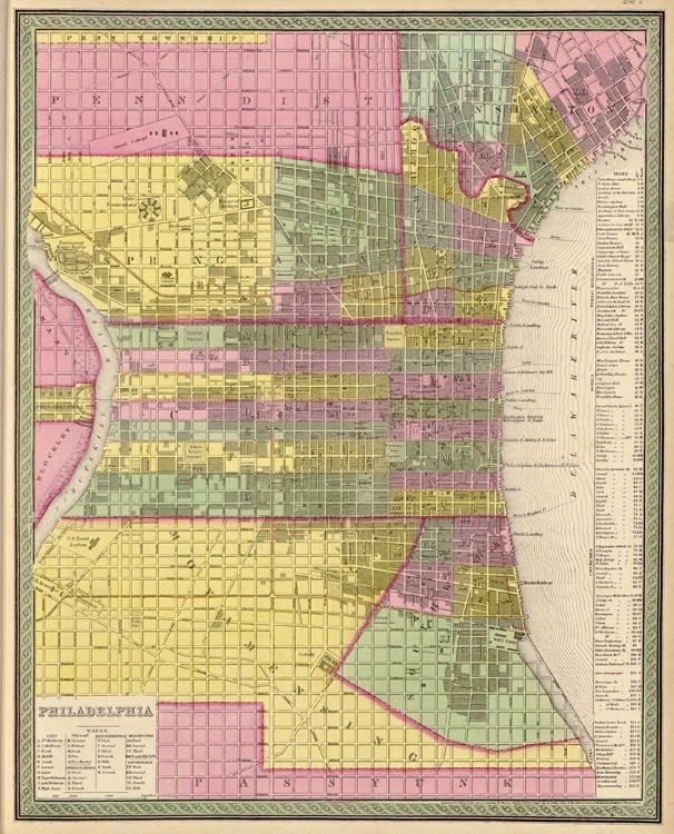 Picture of CITY OF PHILADELPHIA 1849