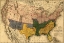 Picture of US TERRITORY IN POSSESSION OF THE FEDERAL UNION JANUARY 1864 