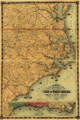 Picture of EASTERN NORTH CAROLINA 1861