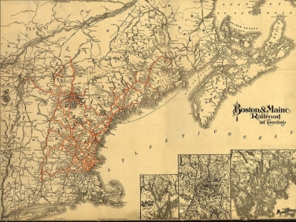 Picture of BOSTON AND MAINE 1898