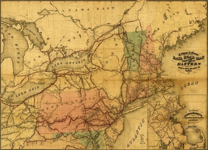 Picture of EASTERN RAILROAD 1859