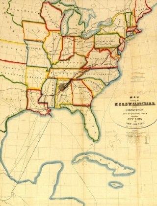 Picture of NE AND SW ALABAMA RAILROAD 1850