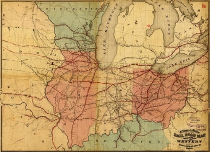 Picture of TRAVELERS EDITION ROAD MAP 1859