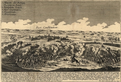 Picture of BATTLE OF FORT CONSTITUTION 1777