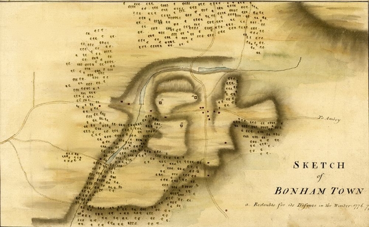 Picture of BONHAM TOWN NEW JERSEY 1777