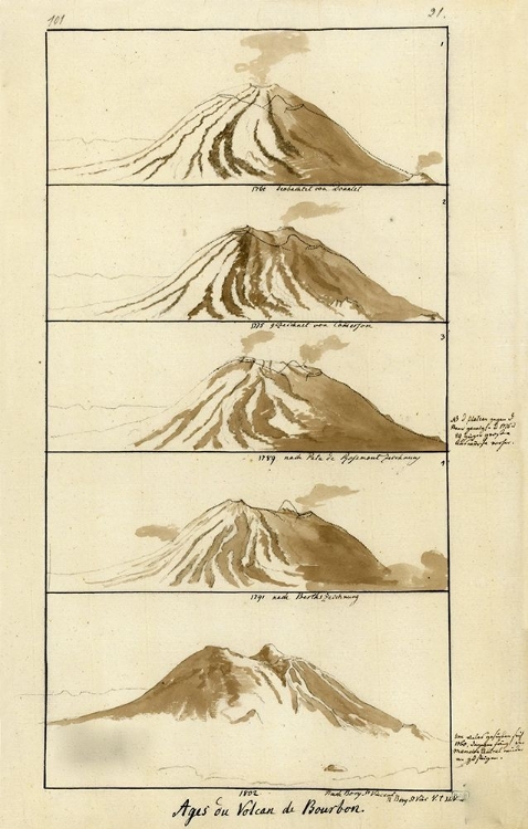 Picture of VOLCANO ON BOURBON 1803