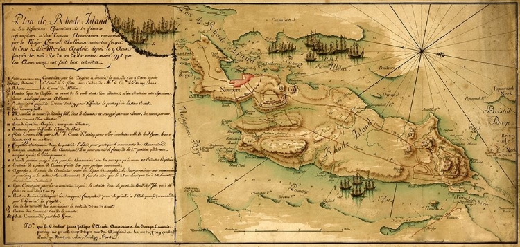 Picture of RHODE ISLAND AND OPERATION OF THE FRENCH FLEET 1778