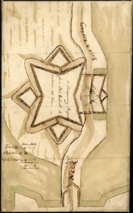 Picture of BOSTON DEFENSES STAR REDOUBT 1779