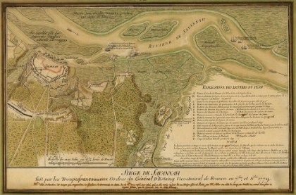 Picture of SAVANNAH GEORGIA 1779