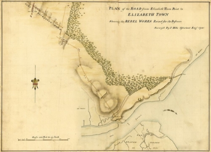 Picture of ELIZABETH NEW JERSEY 1780
