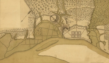 Picture of SAVANNAH AND ITS ENVIRONS 1779