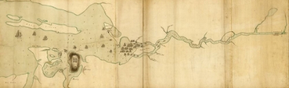 Picture of OPERATIONS OF THE ENGLISH FLEET AT PENOBSCOT RIVER AND BAY 1779