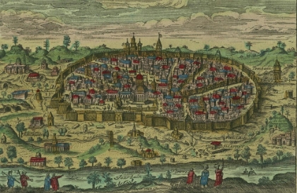 Picture of ANTIQUE MAP OF JERUSALEM