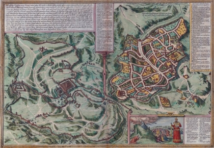 Picture of ANTIQUE MAP OF JERUSALEM