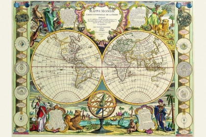 Picture of MAPPA MONDE CARTE UNIVERSELLE DE LA TERRE