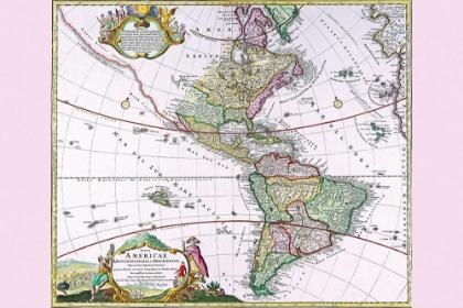 Picture of THE AMERICAS THE WESTERN HEMISPHERE