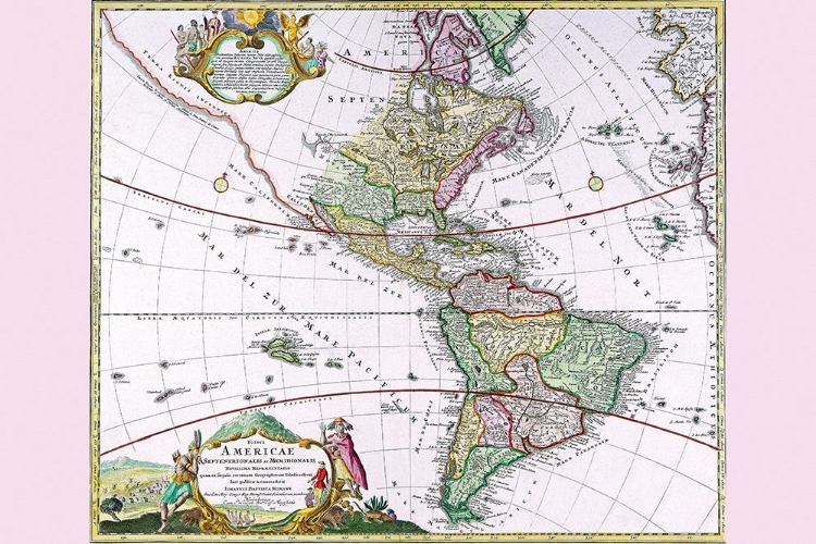 Picture of THE AMERICAS THE WESTERN HEMISPHERE