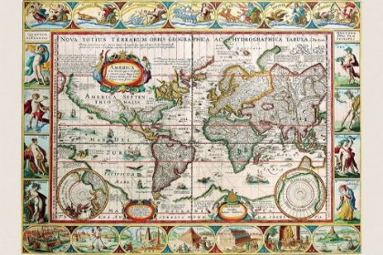 Picture of MAP OF THE AMERICAS