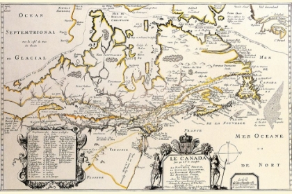 Picture of NEW FRANCE OR CANADA BY CHAMPLAIN