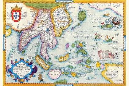 Picture of EAST INDIES BY ORTELIUS