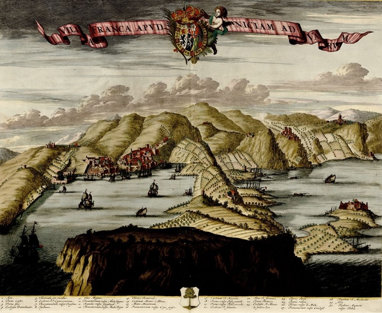 Picture of STRAITS AND DEFENSES AT GIBRALTAR 1700
