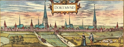 Picture of DORTMUND-GERMANY A TOWN IN THE RUHR INDUSTRIAL DISTRICT NOW KNOWN FOR ITS GREEN SPACES