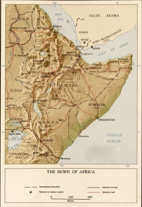 Picture of HORN OF AFRICA 1969