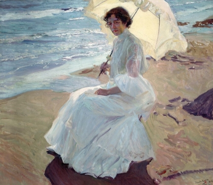 Picture of CLOTILDE ON THE BEACH