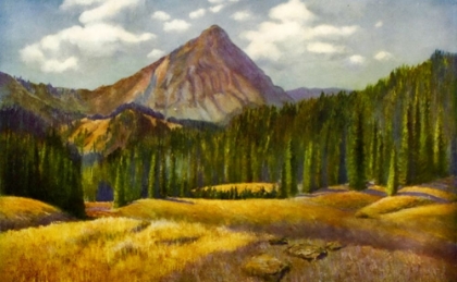 Picture of MOUNT BALDY FROM ROD GUN AND PERCH 1914