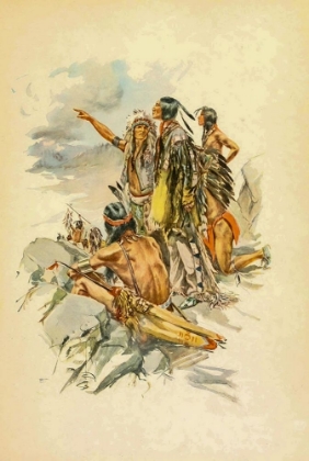 Picture of TO THE MOUNTAINS FROM THE SONG OF HIAWATHA 1906