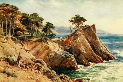 Picture of CYPRESS POINT NEAR CARMEL-CALIFORNIA 1914