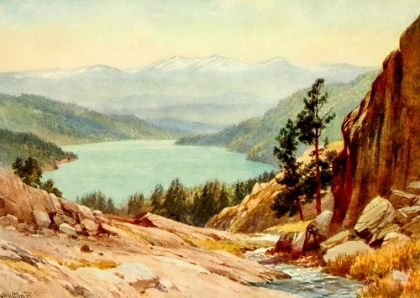 Picture of DONNER LAKE-CALIFORNIA 1914