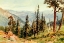 Picture of REDWOODS OF GREAT TWIN VALLEYS-CALIFORNIA 1914