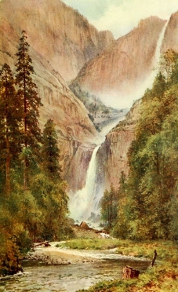 Picture of YOSEMITE FALLS-CALIFORNIA 1914