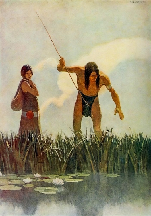 Picture of A PRIMITIVE SPEARMAN