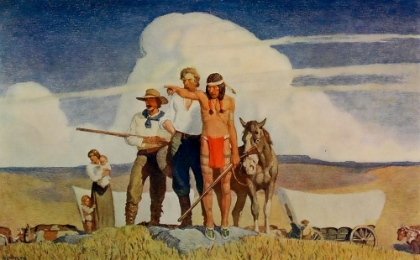 Picture of PIONEERS-THE OPENING OF THE PRAIRIES