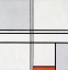 Picture of COMPOSITION NO. 1 GRAY-RED