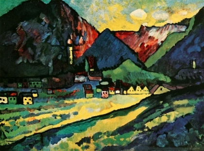 Picture of MURNAU LANDSCAPE 1909