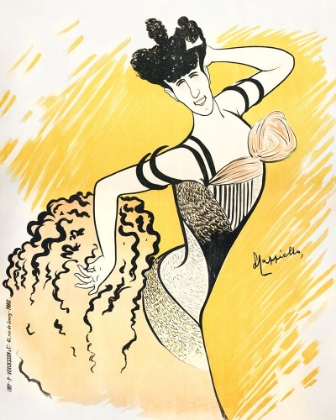 Picture of LOUISE BALTHY AT THE FOLIES-BERGERES
