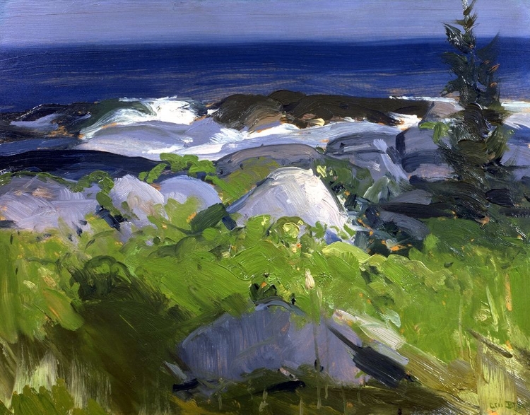 Picture of VINE CLAD SHORE-MONHEGAN ISLAND