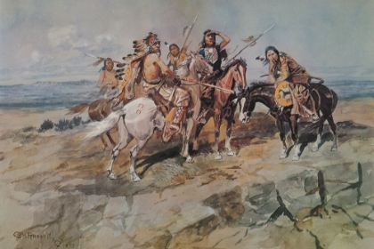 Picture of APPROACH OF THE WHITE MEN