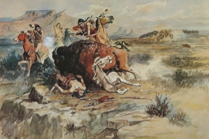 Picture of BUFFALO HUNT