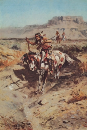 Picture of INDIANS ON HORSEBACK