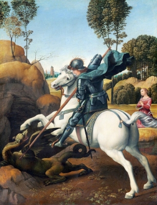 Picture of SAINT GEORGE AND THE DRAGON