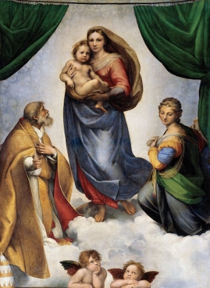 Picture of THE SISTINE MADONNA