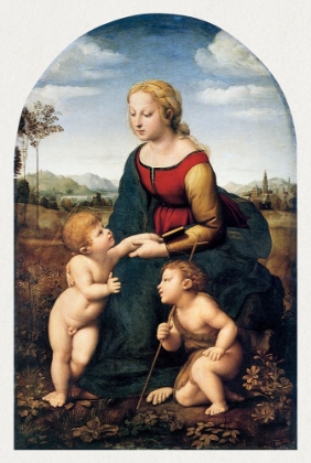 Picture of THE VIRGIN AND CHILD WITH SAINT JOHN THE BAPTIST